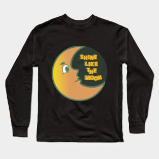 Moon Long Sleeve T-Shirt